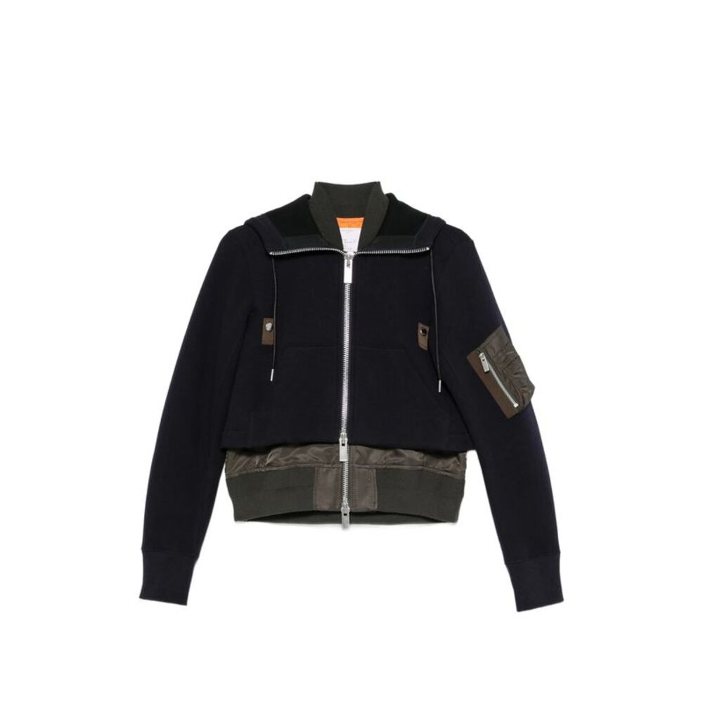 Sacai Blue Jackets - Bomber Jackets Women